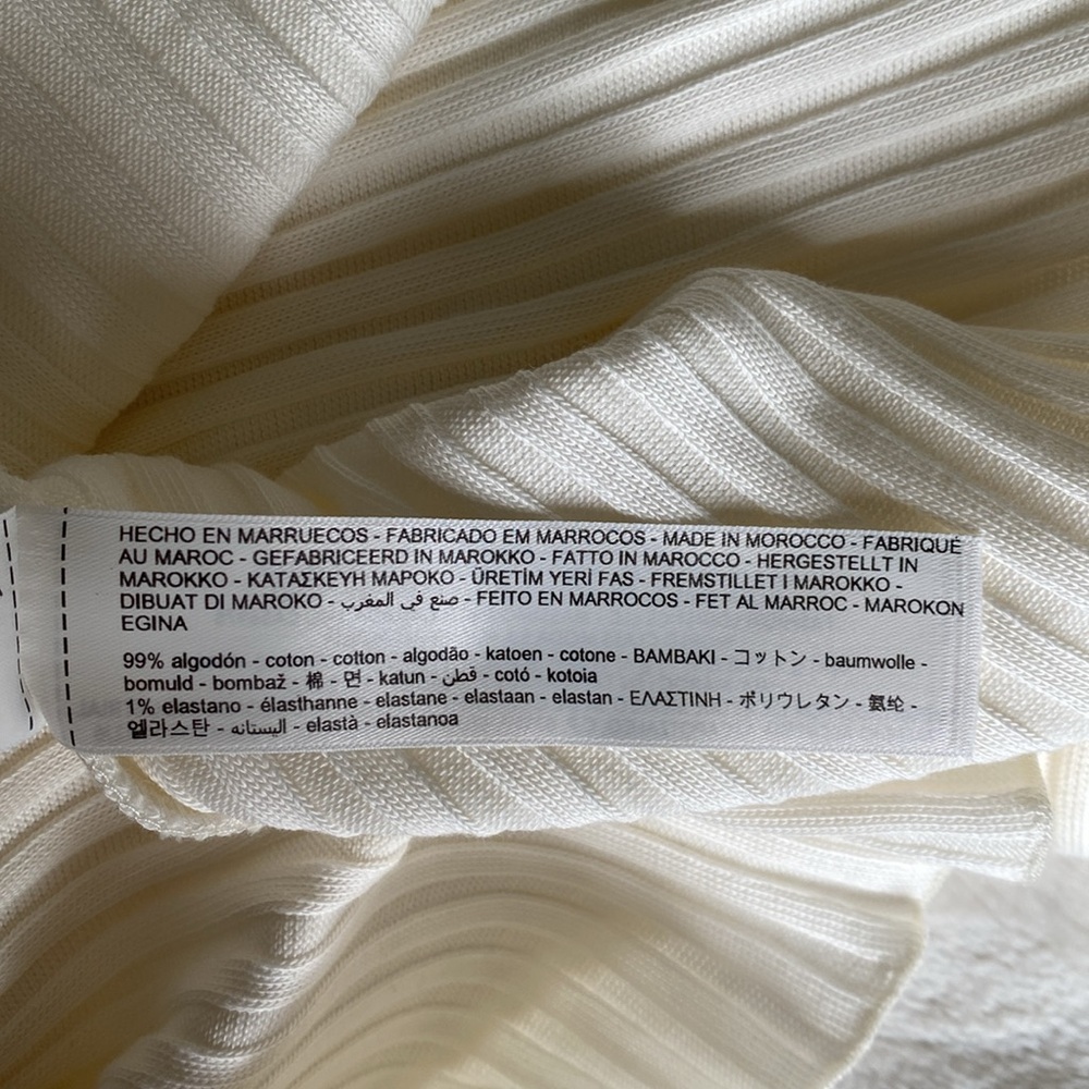 NWT Massimo Dutti off-white dress - Picture 7 of 8